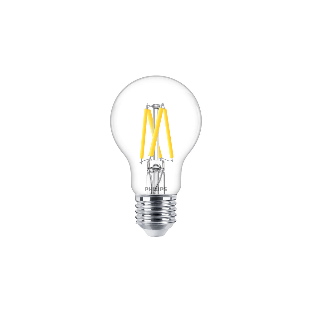 Philips MAS LEDBulb 3.4W E27 Warm Glow 2200K-2700K Klarglas A60 Dimbar 470 lumen 90CRI