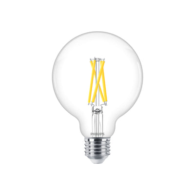 Philips LED-lampa 5.9W E27 G93 Klar dimbar Warm Glow 2200K-2700K 806 lumen 90CRI 300°