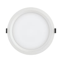 LED Downlight Alu DN200 25W 2250 lumen 3000K Varmvit 215mm IP44