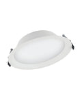 LED Downlight Alu DN200 25W 2250 lumens 3000K Warm White 215mm IP44