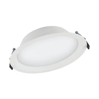 LED Downlight Alu DN200 25W 2250 lumen 3000K Varmvit 215mm IP44