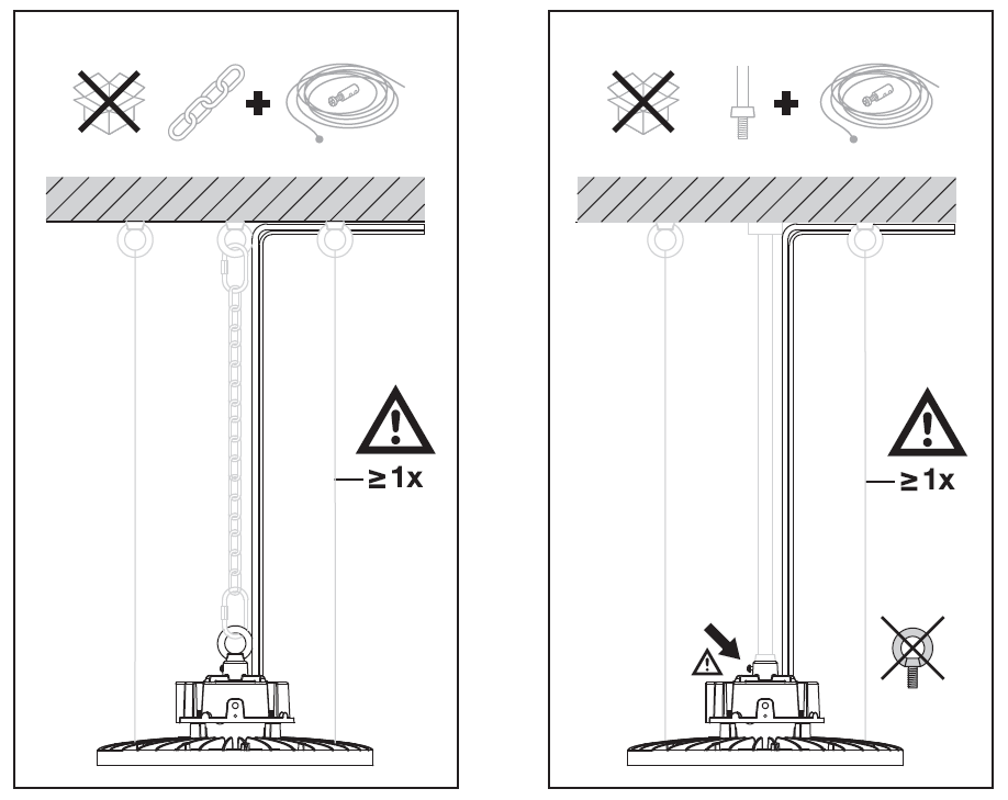 LED Highbay Gen 5 Svart Aluminium 150W 4000K 26700 lumen IP66 1-10V dimbar 110D
