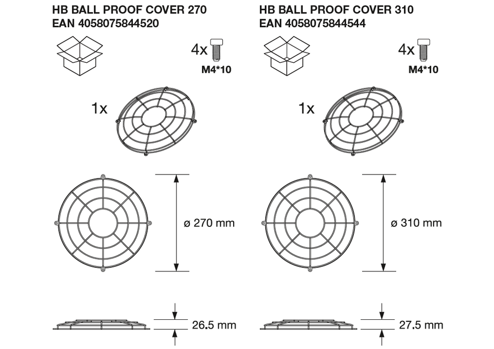 LED Highbay Gen 5 Black Aluminium 150W 4000K 26700 lumens IP66 1-10V dimmable 110D
