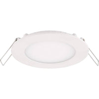LCB LED infälld downlight rund Aluminium 10.5W 3000K varmvit IP20 CRI 80 håltagning 74mm CE RoHS