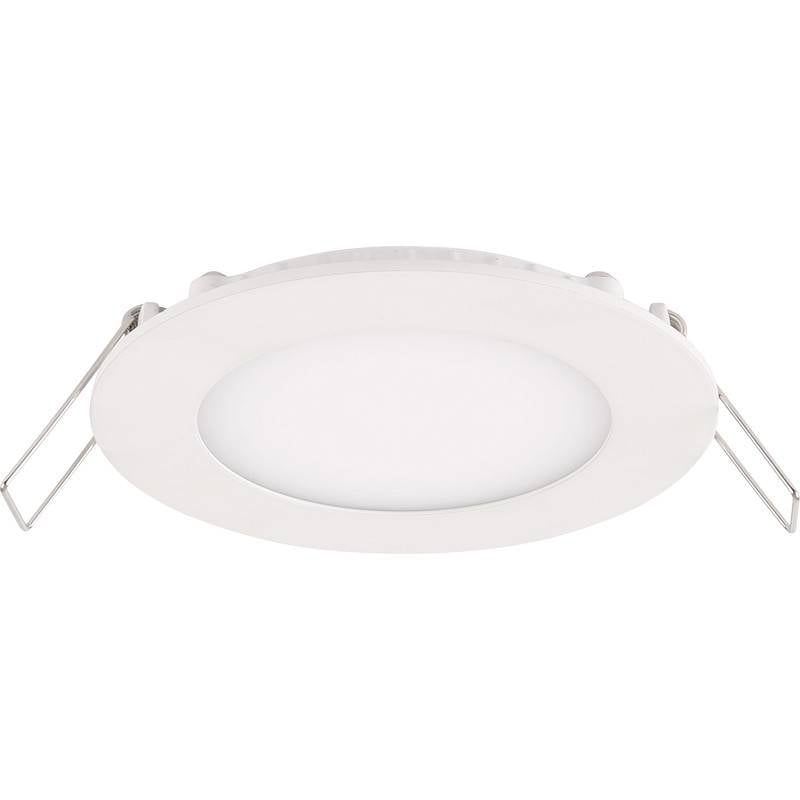 LCB LED infälld downlight rund Aluminium 10.5W 3000K varmvit IP20 CRI 80 håltagning 74mm CE RoHS