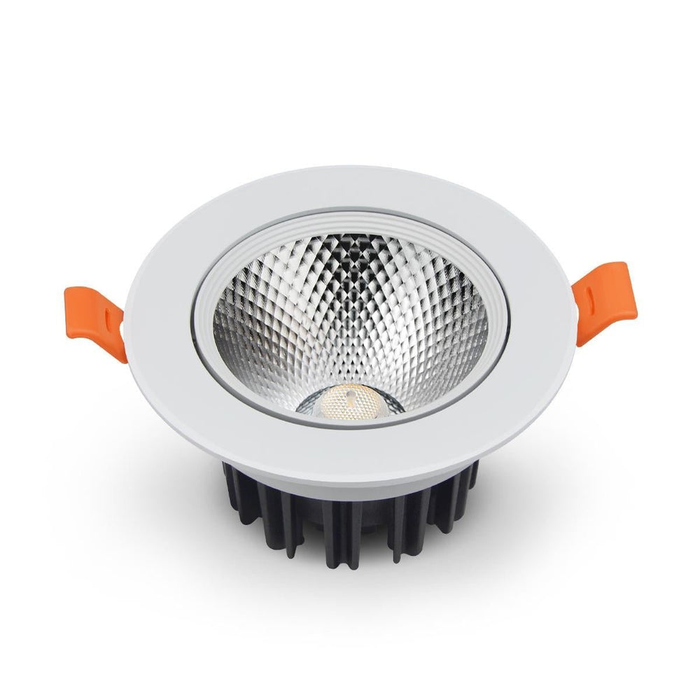 Lcb LED recessed downlight dimmable 5W replaces 50W 4000K clear white light