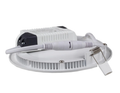 LCB LED infälld downlight rund Aluminium 10.5W 3000K varmvit IP20 CRI 80 håltagning 74mm CE RoHS