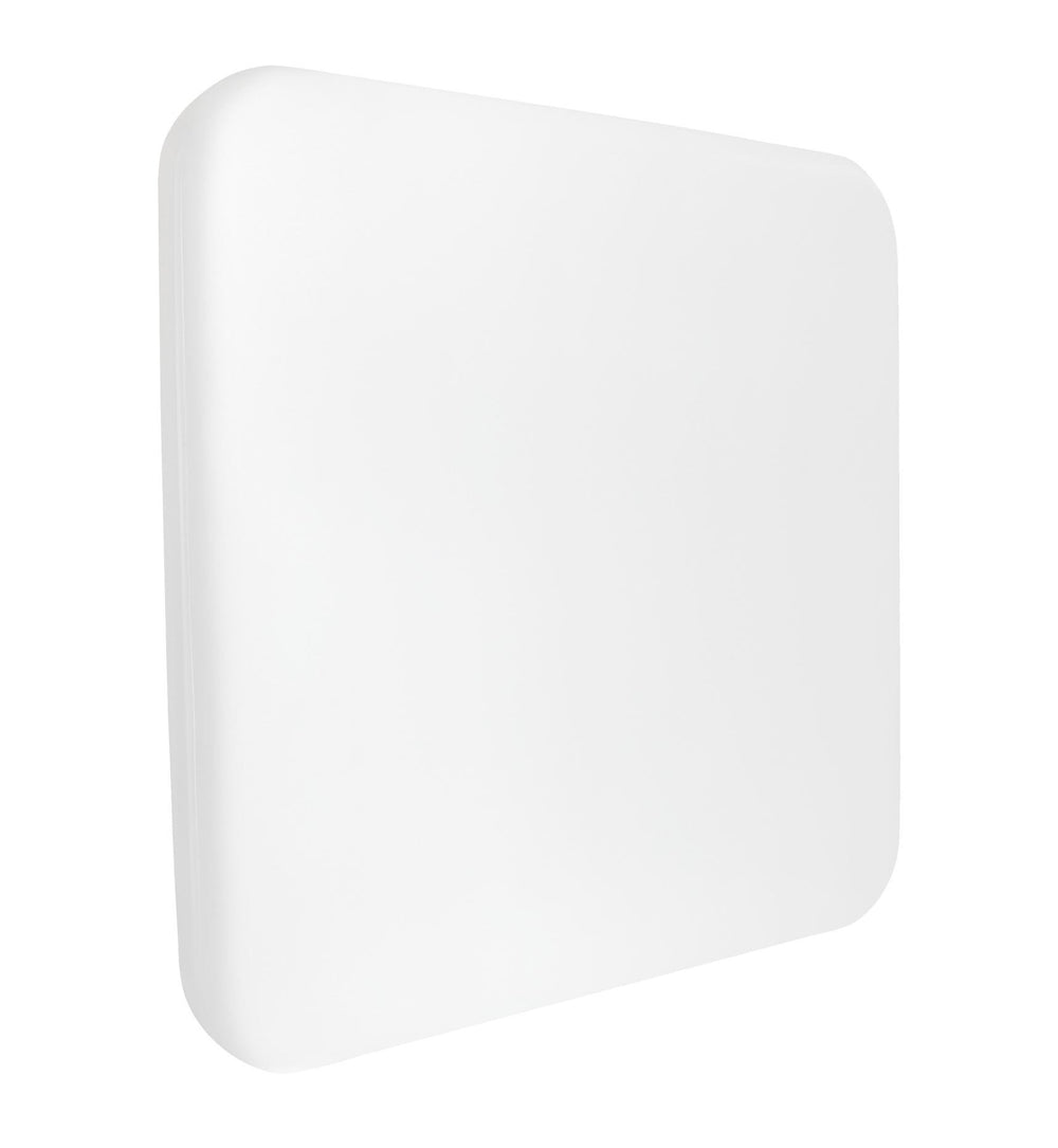 Spectrum LED taklampa 36W 230V utanpåliggande IP20 3000K 2600 lumen Vit kåpa 430x430 mm