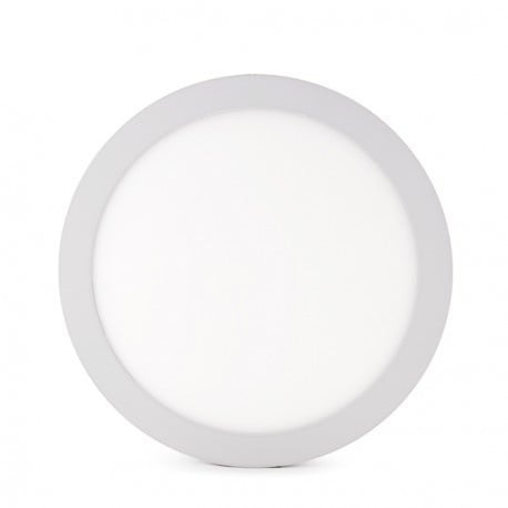 Spectrum LED ceiling light round 18W 3000K 1800 lumens IP20 White surface or recessed mounted