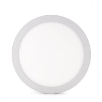 Spectrum LED rund taklampa 18W 1900 lumen 4000K utanpåliggande eller infälld Vit IP20 IK06 230V