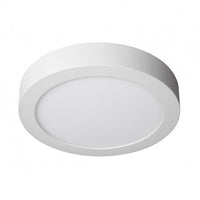 Spectrum LED rund taklampa 18W 1900 lumen 4000K utanpåliggande eller infälld Vit IP20 IK06 230V