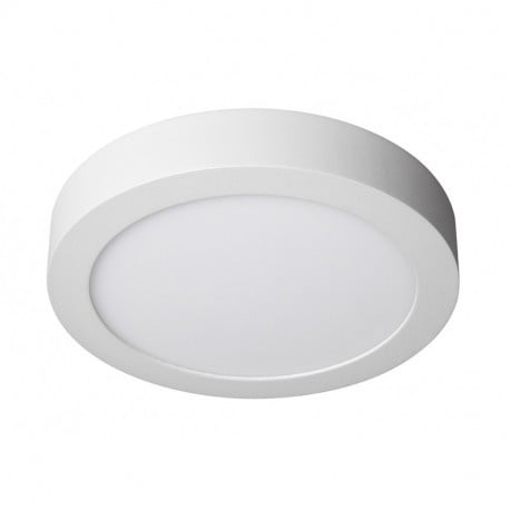 Spectrum LED ceiling light round 18W 3000K 1800 lumens IP20 White surface or recessed mounted