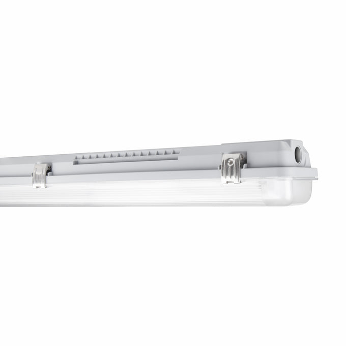 LED TL armatur 60cm vattentät IP65 för dubbla LED-rör
