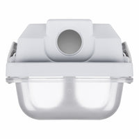 LED TL armatur 60cm vattentät IP65 för dubbla LED-rör