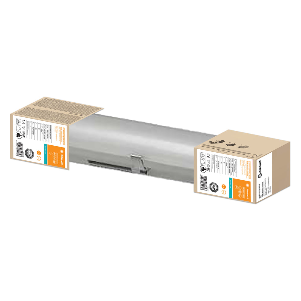 LED vattentät monteringsarmatur 18W 2160 lumen 4000K kallvit 60cm fukttålig