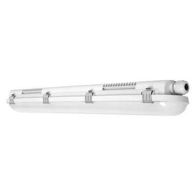 LED vattentät monteringsarmatur 18W 2160 lumen 4000K kallvit 60cm fukttålig