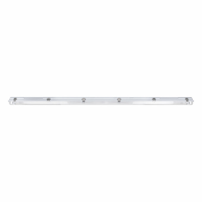 LED waterproof mounting bracket housing for 2x150cm LED tube, moisture resistant performance