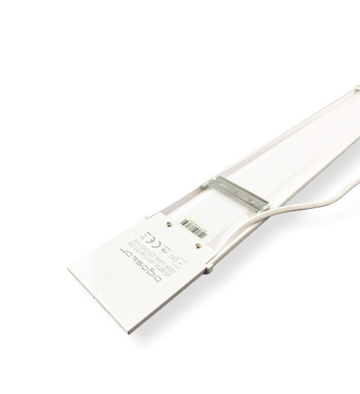 Aigostar LED armatur 120cm 40W 4000K klart vitt ljus IP20 Philips-chip CRI 80 CE RoHS inkl montering