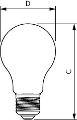 Philips LED bulb E27 400K for efficient home lighting
