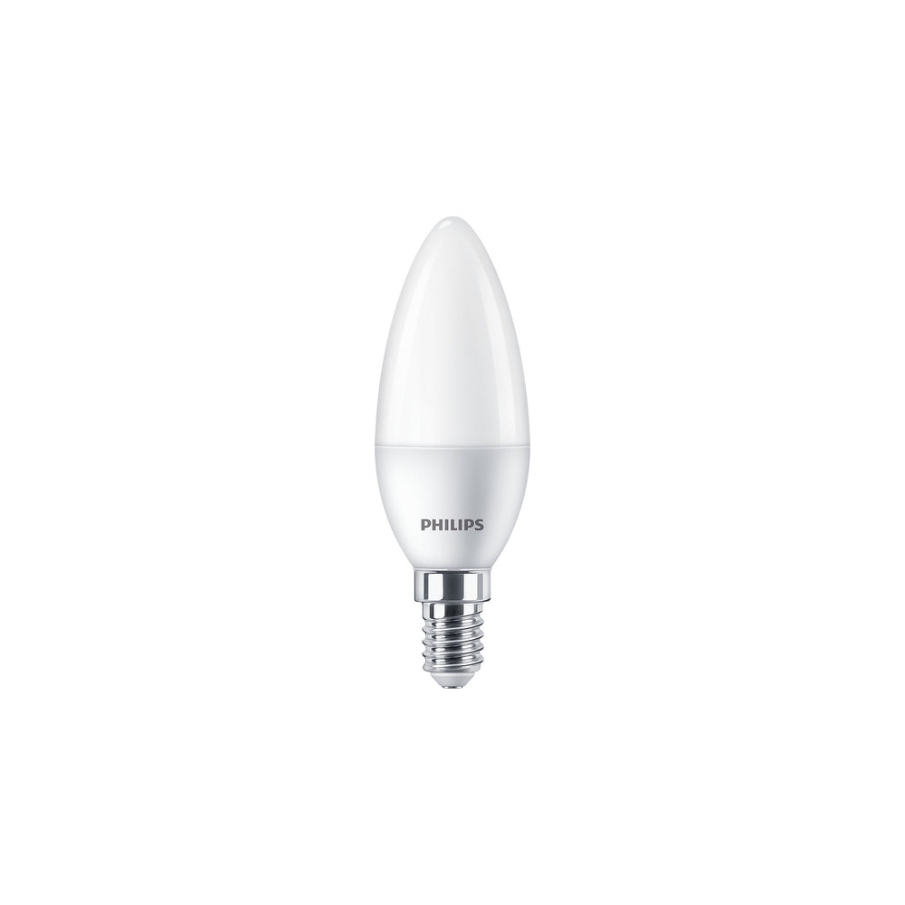 Philips CorePro kronljus LED 2.8W motsvarande 25W E14 2700K B35 frostad varmvit 250 lumen ej dimbar