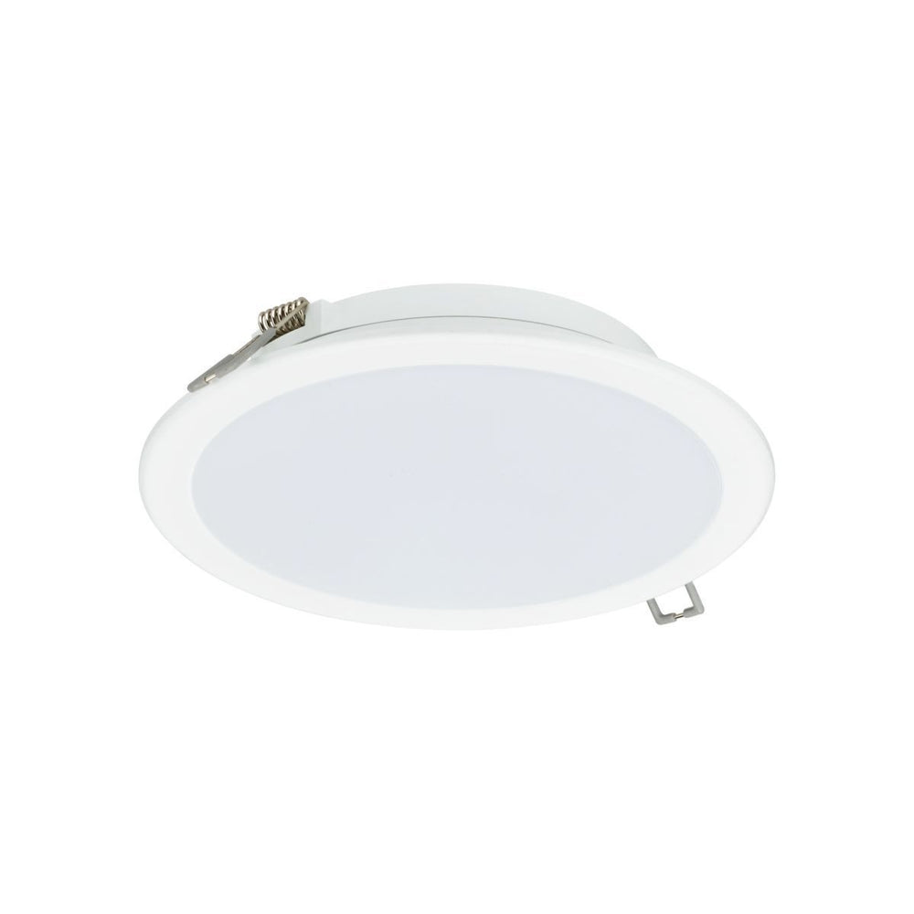 Philips LED Downlight 12W 1200 lumen 3000K 220-240V 110° Vit Rund IP20/IP44 Ø175mm utskärning 150mm