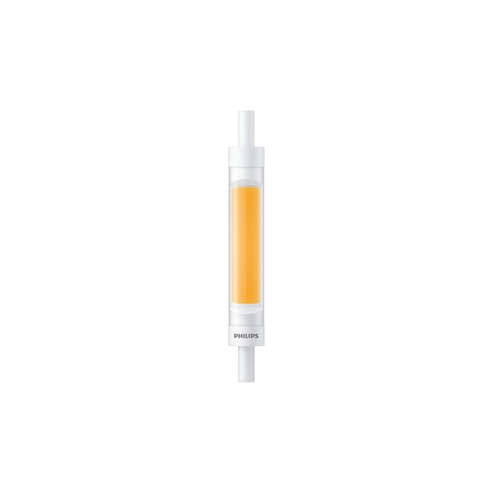 Philips CorePro R7S LED 118mm 7.2W 3000K 810 lumen linjär lampa 220-240V Klar