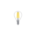 Philips LED Lustre Bulb E14 P45 3.4W 40W Equivalent 2700K Warm White 470 lumens Clear CRI 90 Dimmable