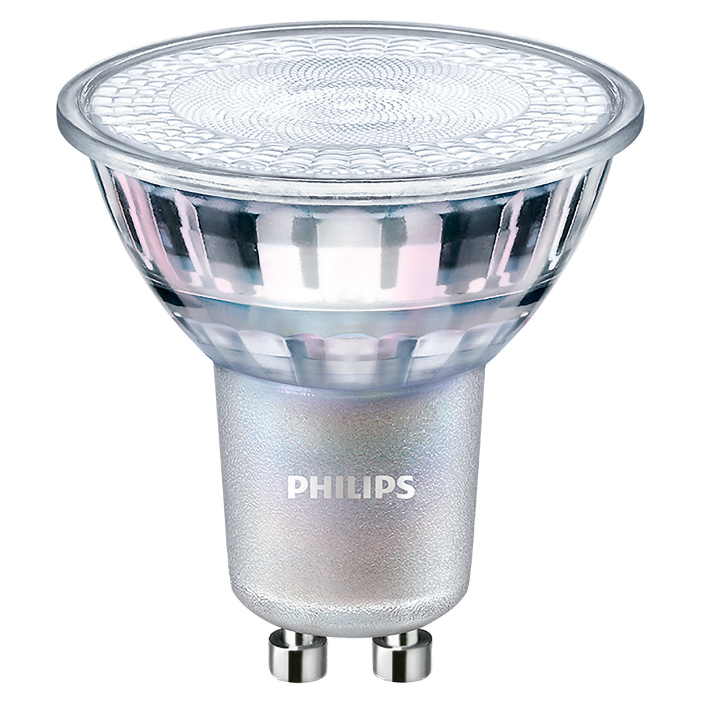 Philips LED GU10 spot 4.9W 3000K 365 lumen CRI 90 dimbar 36° strålvinkel PAR16