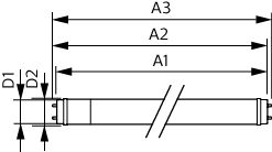 Philips CorePro LEDtube T8 1200mm 17.7W 4000K G13 Kallvit 2400 lumen Matt Glas CE RoHS
