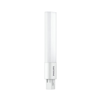 Philips CorePro LED PLS 5W 3000K G23 2-Pin Lamp, 520 lumens, 220-240V, EM/Mains compatible