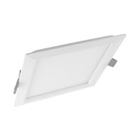 Ledvance LED Downlight Slim Square 12W 3000K Varmvit Infälld Tak IP20 1020 lumen Vit