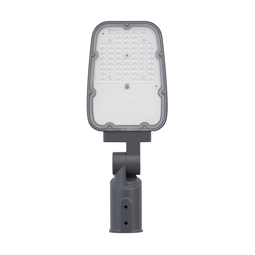 Ledvance LED gatubelysning 30W 6500K 4050 lumen IP66 IK08 Grå, aluminiumkropp, stolpmonterad utomhusbelysning
