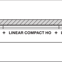 Ledvance LINEAR Compact High Output LED Ytmonterad Lampa 20W 3000K 2000 lumen Vit IP20 1173mm