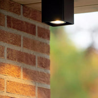 Lucide LEEDS outdoor LED ceiling light 1x9W 2700K IP54 black