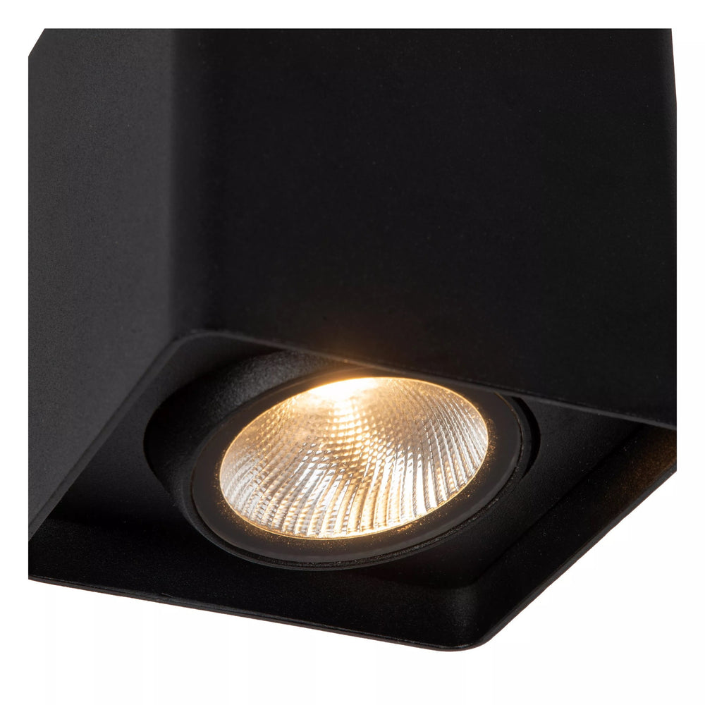 Lucide LEEDS outdoor LED ceiling light 1x9W 2700K IP54 black