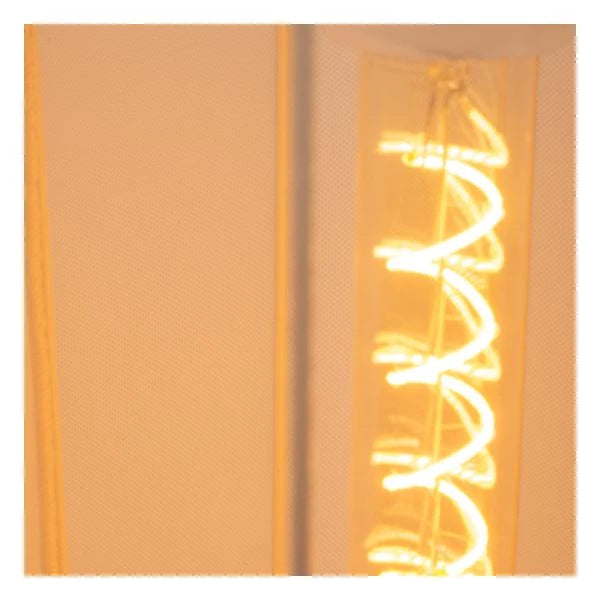 Lucide CORINA LED bordslampa, 3xE27, dimbar, justerbar textilskärm, 185cm kräm inomhusbelysning