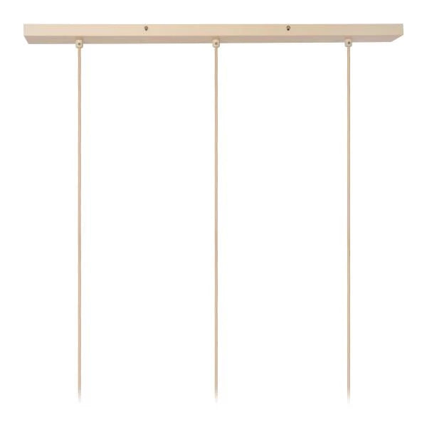 Lucide CORINA LED bordslampa, 3xE27, dimbar, justerbar textilskärm, 185cm kräm inomhusbelysning