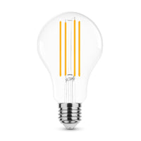 Modee LED Filament Globe A70 E27 12W 2700K 1521 lumens 360° Glass Bulb IP20 Warm White