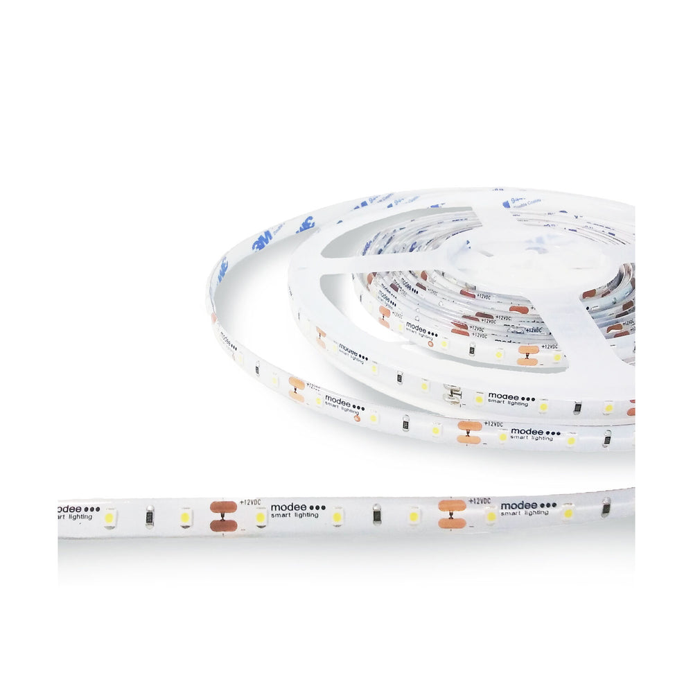 Modee LED-remsa silikon 12V 4.8W/m 60LED/m 2700K 540 lumen/m CRI 90 IP65 8mm 5m rulle