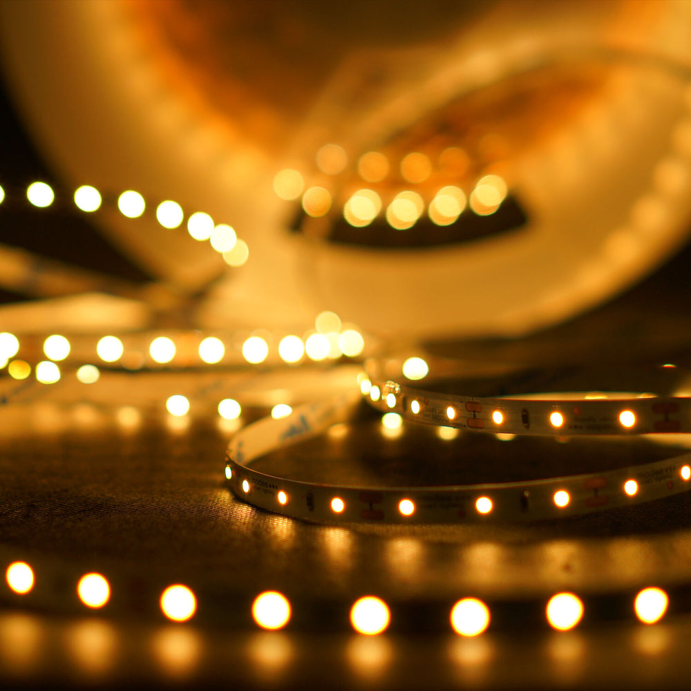 Modee LED-remsa silikon 12V 4.8W/m 60LED/m 2700K 540 lumen/m CRI 90 IP65 8mm 5m rulle