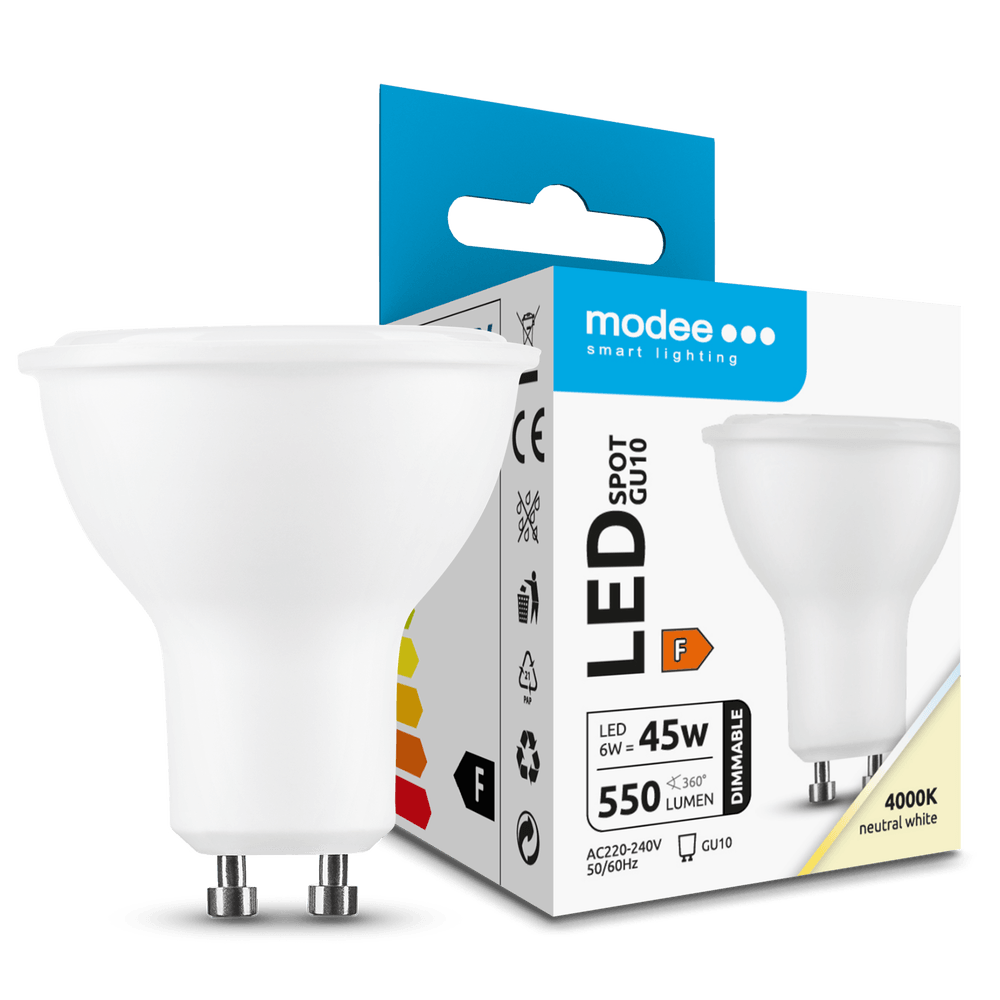 Modee LED lamp E27 10.5W 3000K warm white 1521 lumens CRI 80 IP20 CE RoHS flicker-free