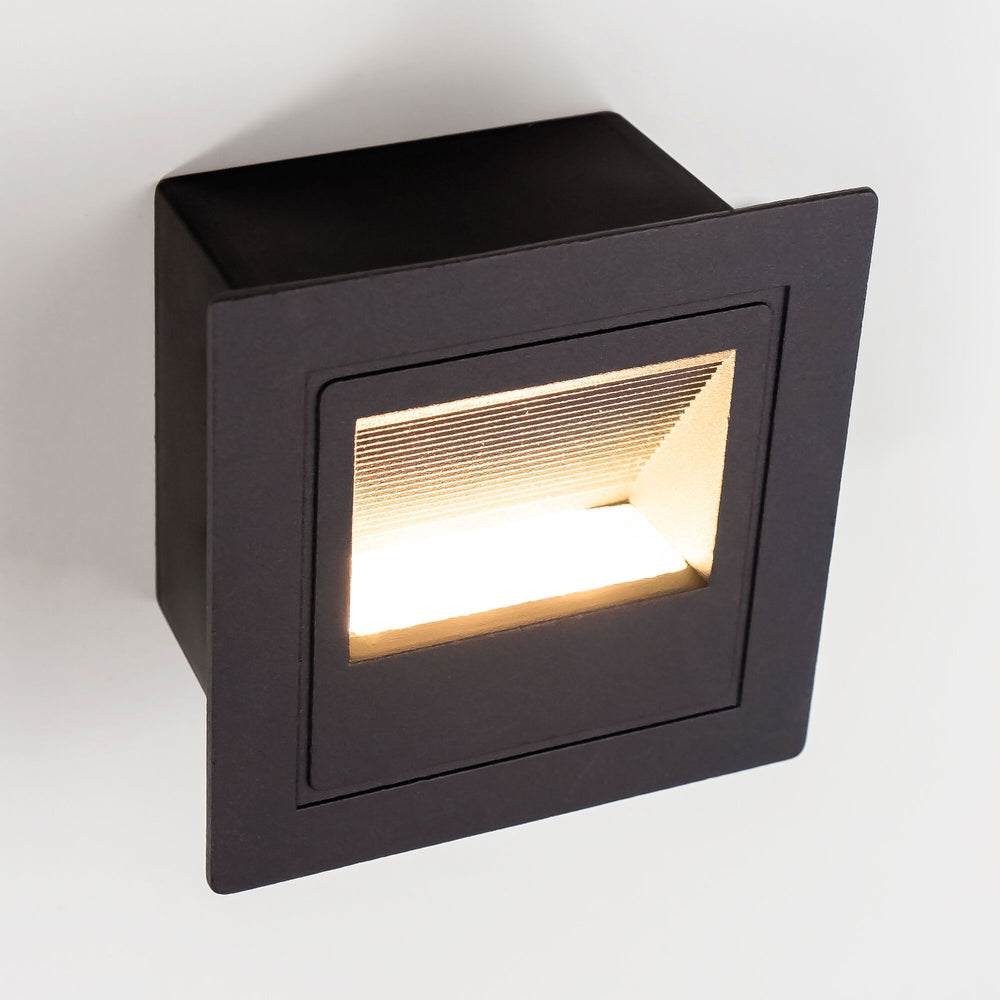 Modee LED trappbelysning, 5W 390 lumen, 4000K Neutralvit, IP65, 84x50x84mm kompakt design