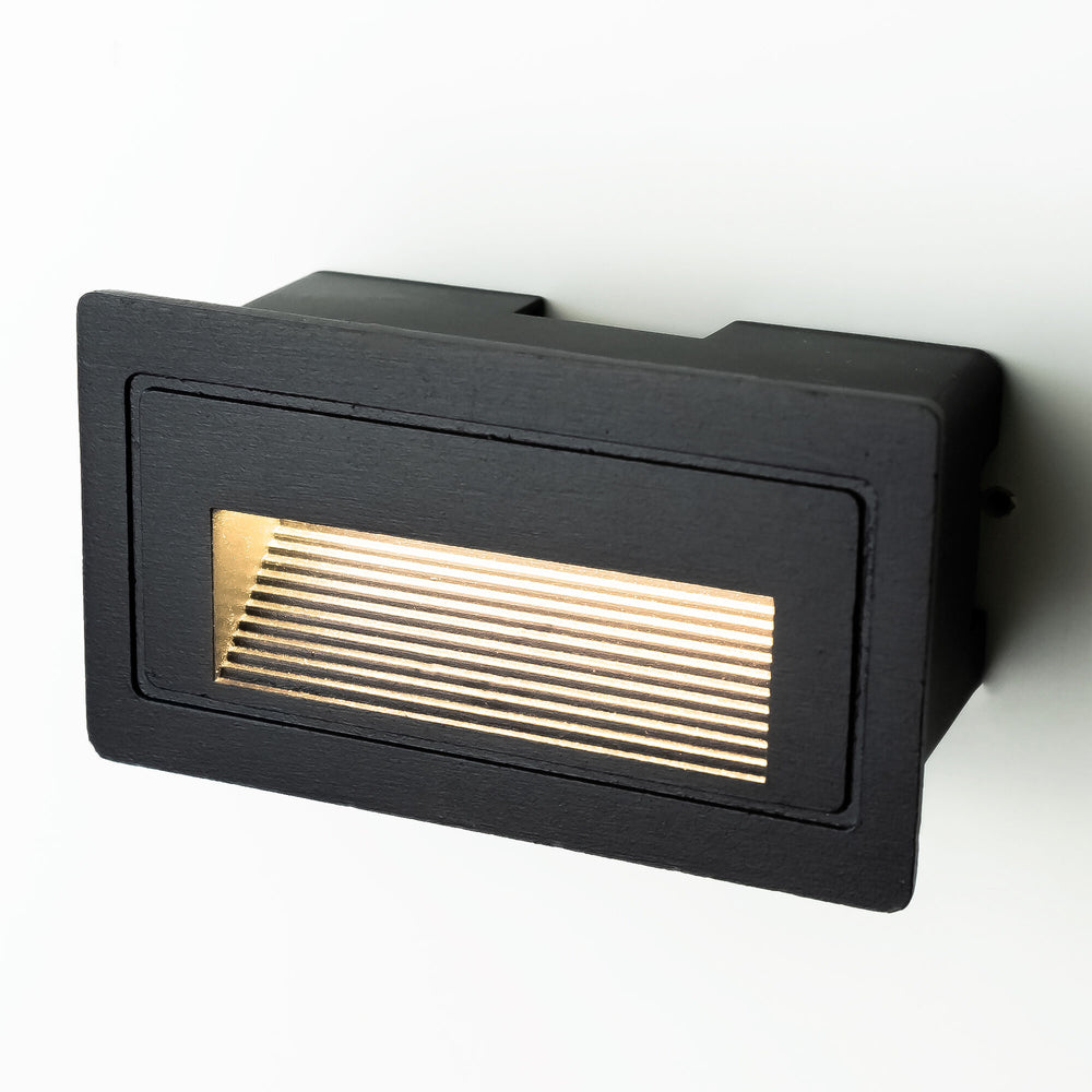 Modee LED trappbelysning 3W 210 lumen 4000K IP65 infälld 103x45x58mm