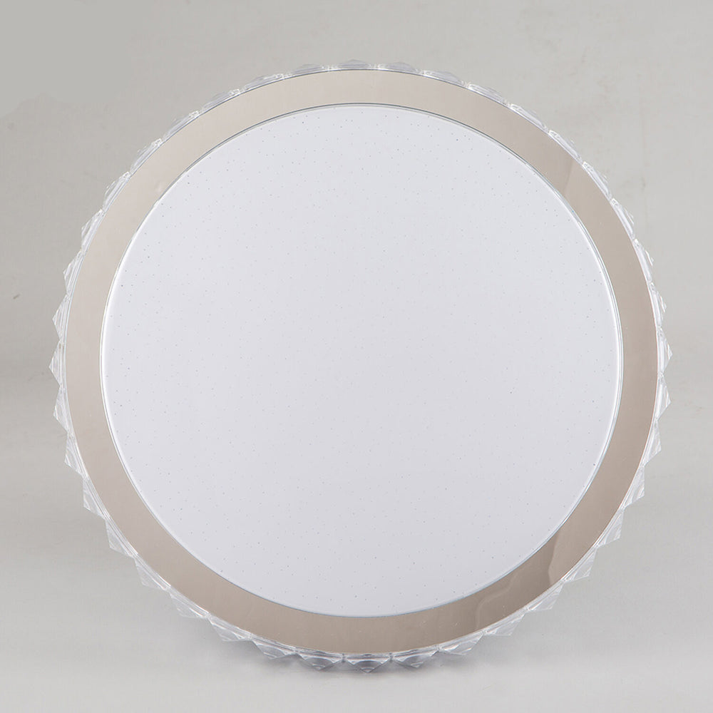 Modee tak LED-lampa 96W 3CCT dimbar 9120 lumen Ø510mm aluminium-plast IP20 frostat glas