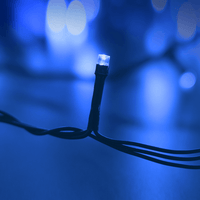 Modee LED Julgransslinga 100LED 10m Kallvit 10000K IP44 med Adapter EU-kontakt