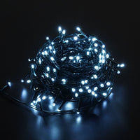 Modee LED Christmas string light 200LED 20m cold white 10000K IP44 with adapter for outdoor decorations