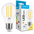 Modee LED Filament A60 Lampa 8W E27 2700K 1055 lumen 360° Icke dimbar Glasklot