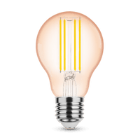 Modee LED Filament Amber Glob A60 4W E27 1800K 360 lumen 320° Glaslampa IP20
