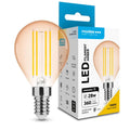 Modee LED Filament Amber Globe Mini G45 4W E14 1800K 300 lumen 320° dimbar lampa