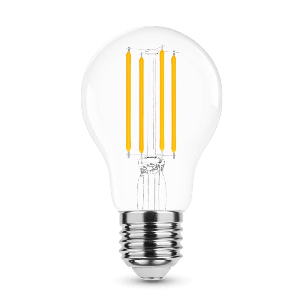 Modee LED Filament Lampa A60 8W E27 4000K 1055 lumen 360° Dimbar Glas IP20
